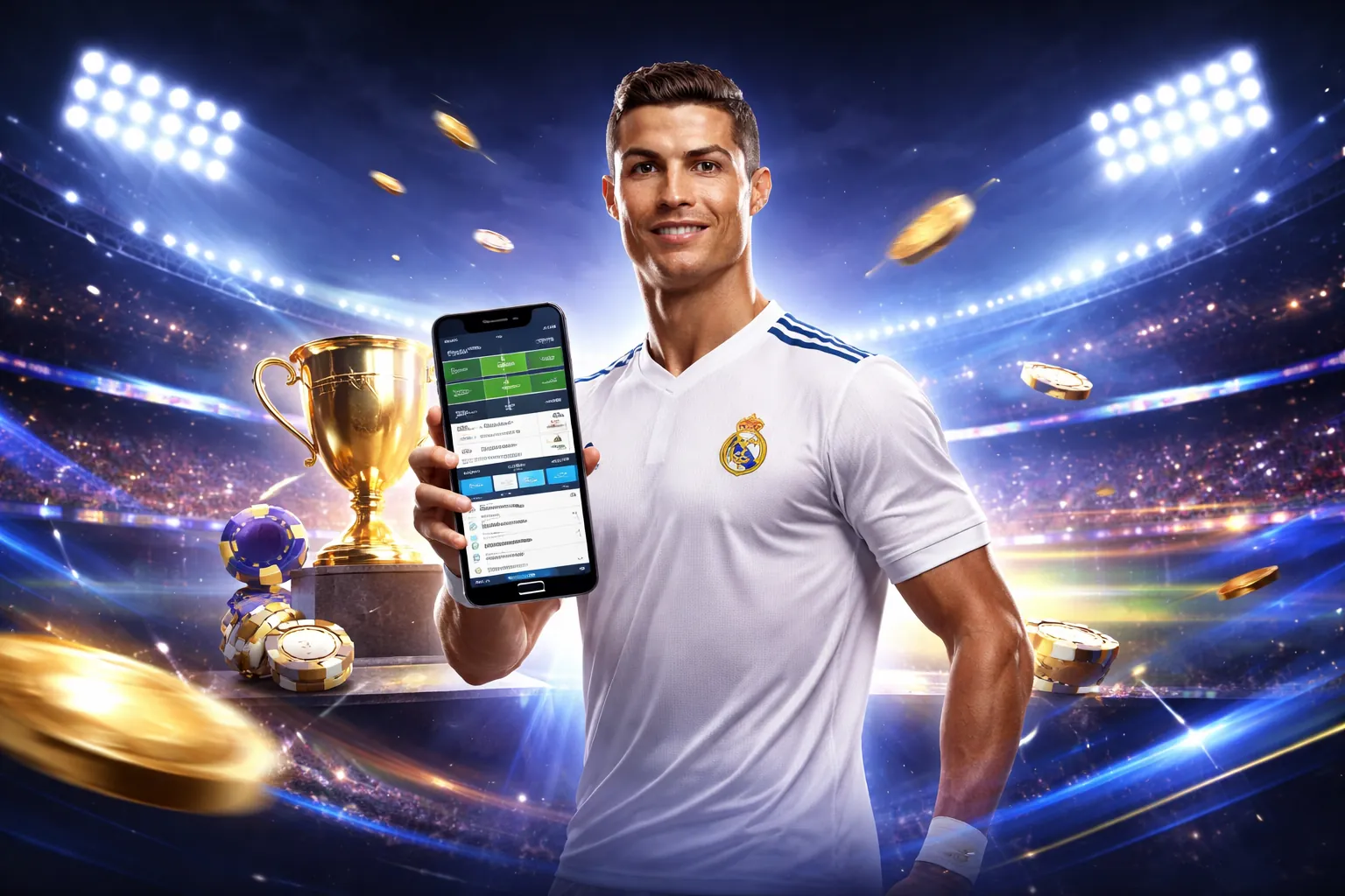 Sân vận động thể thao sôi động tại 123win pro